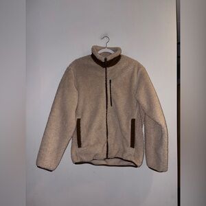 Uniqlo | Beige Teddy Jacket